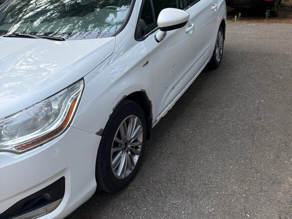2014 Citroen C4 II, белый - вид 5