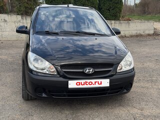2010 Hyundai Getz I Рестайлинг, чёрный, 515000 рублей, вид 3