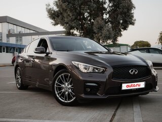 2015 Infiniti Q50 I, коричневый, 2000000 рублей, вид 2