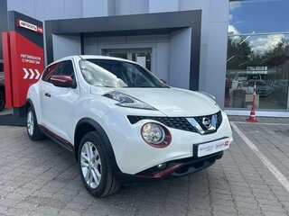 2018 Nissan Juke I Рестайлинг, белый, 1590000 рублей, вид 5