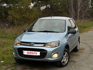 2013 Lada (ВАЗ) Kalina II, голубой, 440000 рублей, вид 4