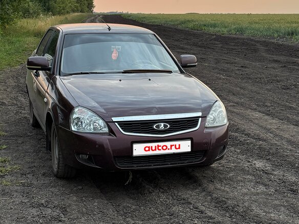 2009 Lada (ВАЗ) Priora I, фиолетовый, 205000 рублей - вид 1