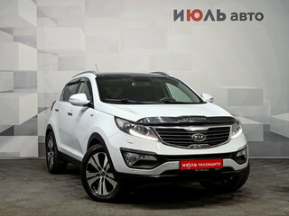 2012 Kia Sportage III, белый, 1220000 рублей, вид 3