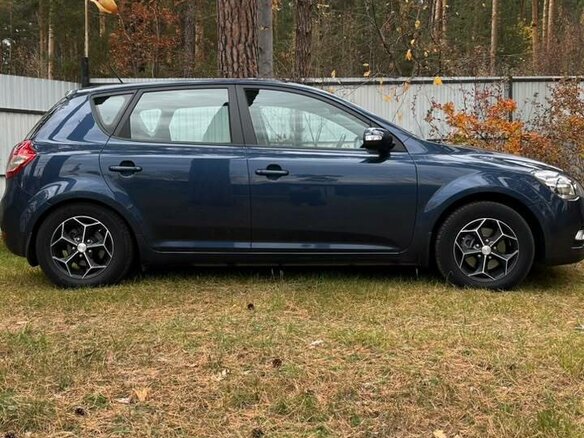 2010 Kia Ceed I Рестайлинг, синий, 1050000 рублей - вид 9
