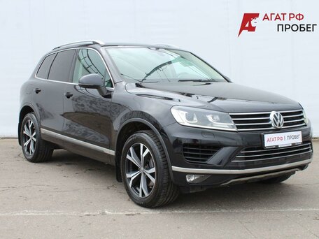 2016 Volkswagen Touareg II Рестайлинг, чёрный, 2930000 рублей, вид 3