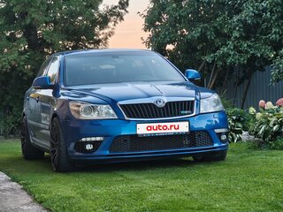 2012 Skoda Octavia RS II Рестайлинг, синий, 1360000 рублей, вид 1