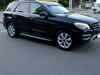 2012 Mercedes-Benz M-Класс 350 III (W166), чёрный, 1900000 рублей, вид 2
