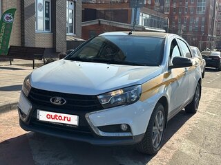 2021 Lada (ВАЗ) Vesta I, белый, 1125000 рублей, вид 1