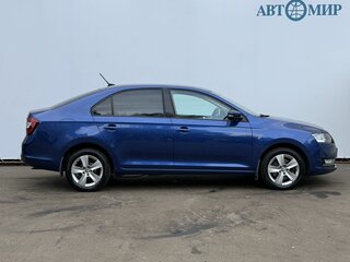 2019 Skoda Rapid I Рестайлинг, синий, 1450000 рублей, вид 4