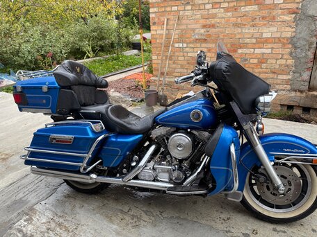 1997 Harley-Davidson Electra Glide, синий, 780000 рублей, вид 4