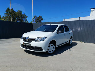2017 Renault Logan II, белый, 459000 рублей, вид 1