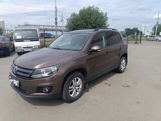 2014 Volkswagen Tiguan I Рестайлинг, коричневый, 1650000 рублей, вид 2