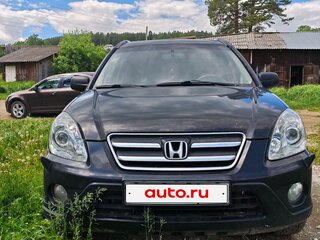 2006 Honda CR-V II Рестайлинг, чёрный, 950000 рублей, вид 1