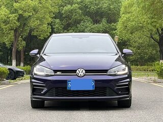 2020 Volkswagen Golf VII Рестайлинг, синий, 1409000 рублей, вид 2