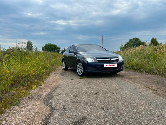 2007 Opel Astra GTC H Рестайлинг, синий - вид 2
