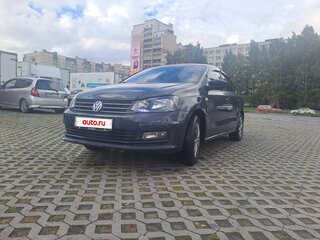 2017 Volkswagen Polo V Рестайлинг, серый, 910000 рублей, вид 3