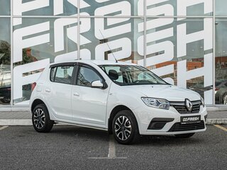 2021 Renault Sandero II Рестайлинг, белый, 1330000 рублей, вид 2