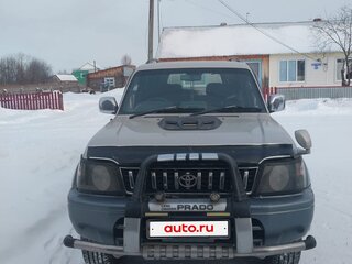 1997 Toyota Land Cruiser Prado 90 Series, серый, 1500000 рублей, вид 1