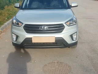 2019 Hyundai Creta I, бежевый, 1700000 рублей, вид 2