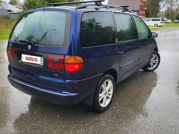1999 Volkswagen Sharan I, синий, 560000 рублей - вид 3