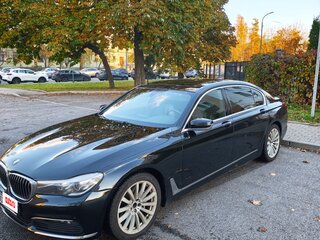 2017 BMW 7 серии Long 725Ld VI (G11/G12), чёрный, 2820000 рублей, вид 2