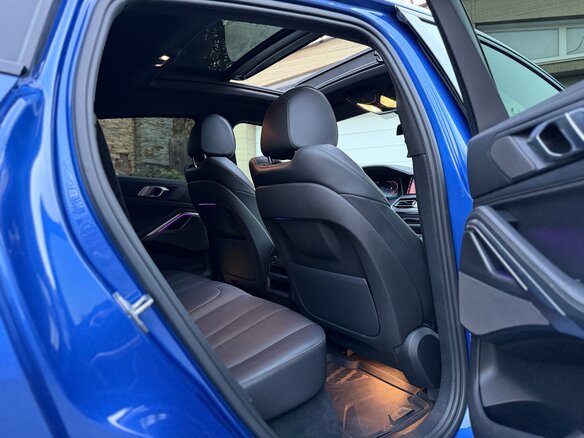 2019 BMW X6 30d III (G06), синий, 6950000 рублей - вид 7