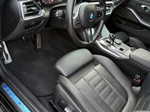 2021 BMW 3 серии 330i VII (G2x), чёрный - вид 6
