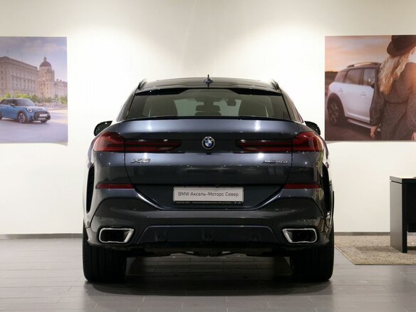 2021 BMW X6 40i III (G06), серый, 7192000 рублей - вид 5
