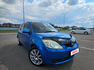 2006 Mazda Demio II (DY) Рестайлинг, синий, 355000 рублей, вид 1