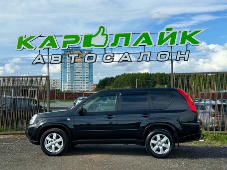 2010 Nissan X-Trail II, чёрный, 889000 рублей, вид 3