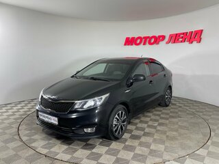 2016 Kia Rio III Рестайлинг, чёрный, 868000 рублей, вид 1
