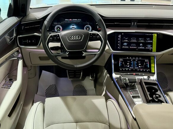 2024 Audi A6 45 TFSI V (C8) Рестайлинг, белый, 6870000 рублей - вид 13