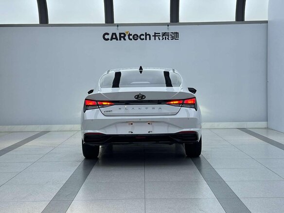 2022 Hyundai Elantra VII (CN7), белый - вид 5