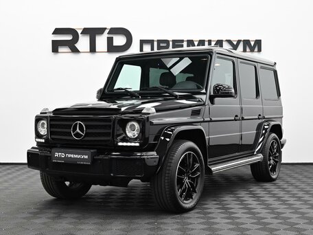 2016 Mercedes-Benz G-Класс 350 d II (W463) Рестайлинг 4, чёрный, 7590000 рублей, вид 2