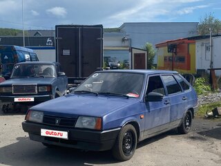 1999 Lada (ВАЗ) 2109, синий, 100000 рублей, вид 1