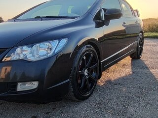 2008 Honda Civic VIII, чёрный, 670000 рублей, вид 1