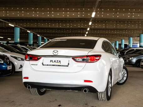 2015 Mazda 6 III (GJ) Рестайлинг, белый, 1450000 рублей, вид 3