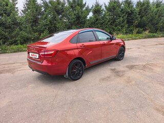 2017 Lada (ВАЗ) Vesta I, красный, 850000 рублей, вид 5
