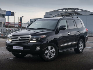 2014 Toyota Land Cruiser 200 Series Рестайлинг 1, чёрный, 3514500 рублей, вид 1