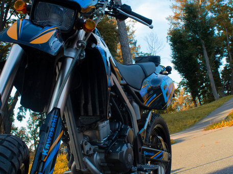 2005 Kawasaki KLX 250, чёрный, 310000 рублей, вид 2