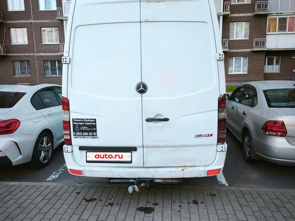 2008 Mercedes-Benz Sprinter, белый - вид 1