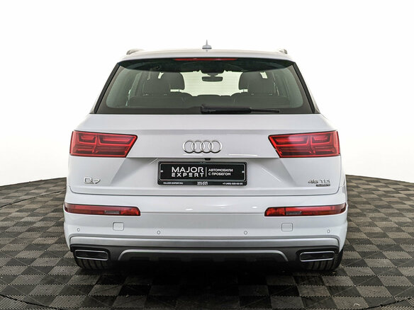 2019 Audi Q7 45 TDI II (4M) Рестайлинг, белый, 4850000 рублей - вид 5