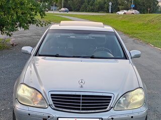2000 Mercedes-Benz S-Класс 600 Long IV (W220), серебристый, 549000 рублей, вид 1