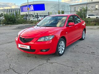 2008 Mazda 3 I (BK) Рестайлинг, красный, 650000 рублей, вид 2