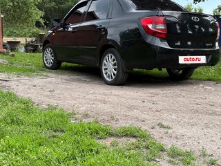 2013 Lada (ВАЗ) Granta I, чёрный, 400000 рублей, вид 2