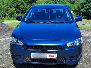 2008 Mitsubishi Lancer X, синий, 650000 рублей, вид 4