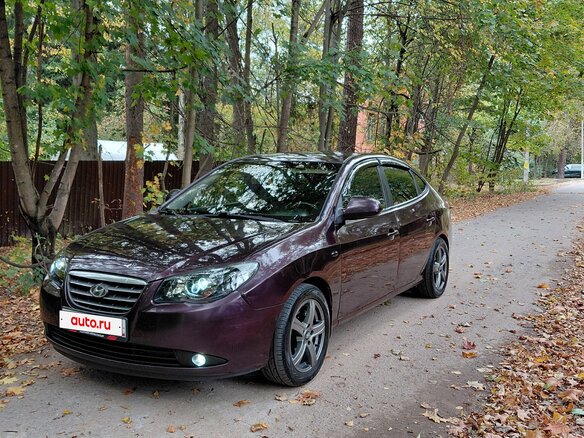 2008 Hyundai Elantra IV (HD), пурпурный - вид 1