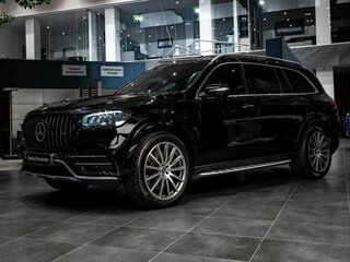 2019 Mercedes-Benz GLS 400 d II (X167), чёрный, 7600000 рублей, вид 1