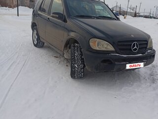 2002 Mercedes-Benz M-Класс 320 I (W163) Рестайлинг, чёрный, 400000 рублей, вид 1