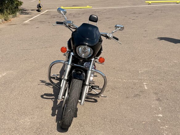 2004 Honda VTX 1300, чёрный, 700000 рублей - вид 12